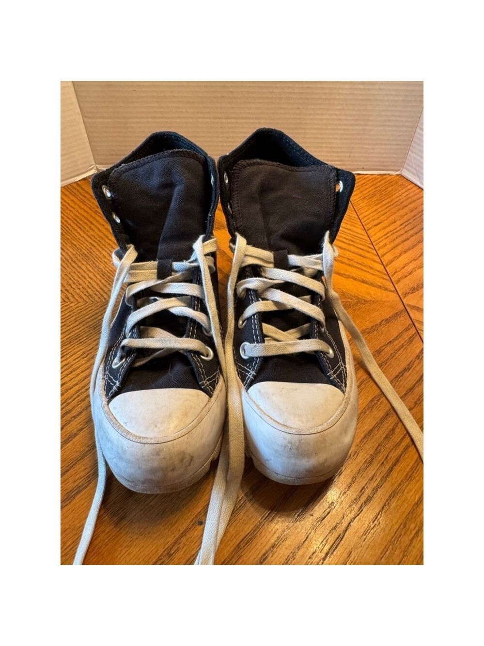 Converse High Top Sneakers Women's Size 6 Black